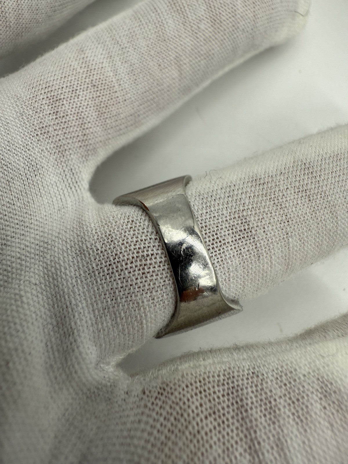 BREITER 925 SILBERRING MIT ZIRKONIA & ROSEGOLD AKZENTEN GR.58