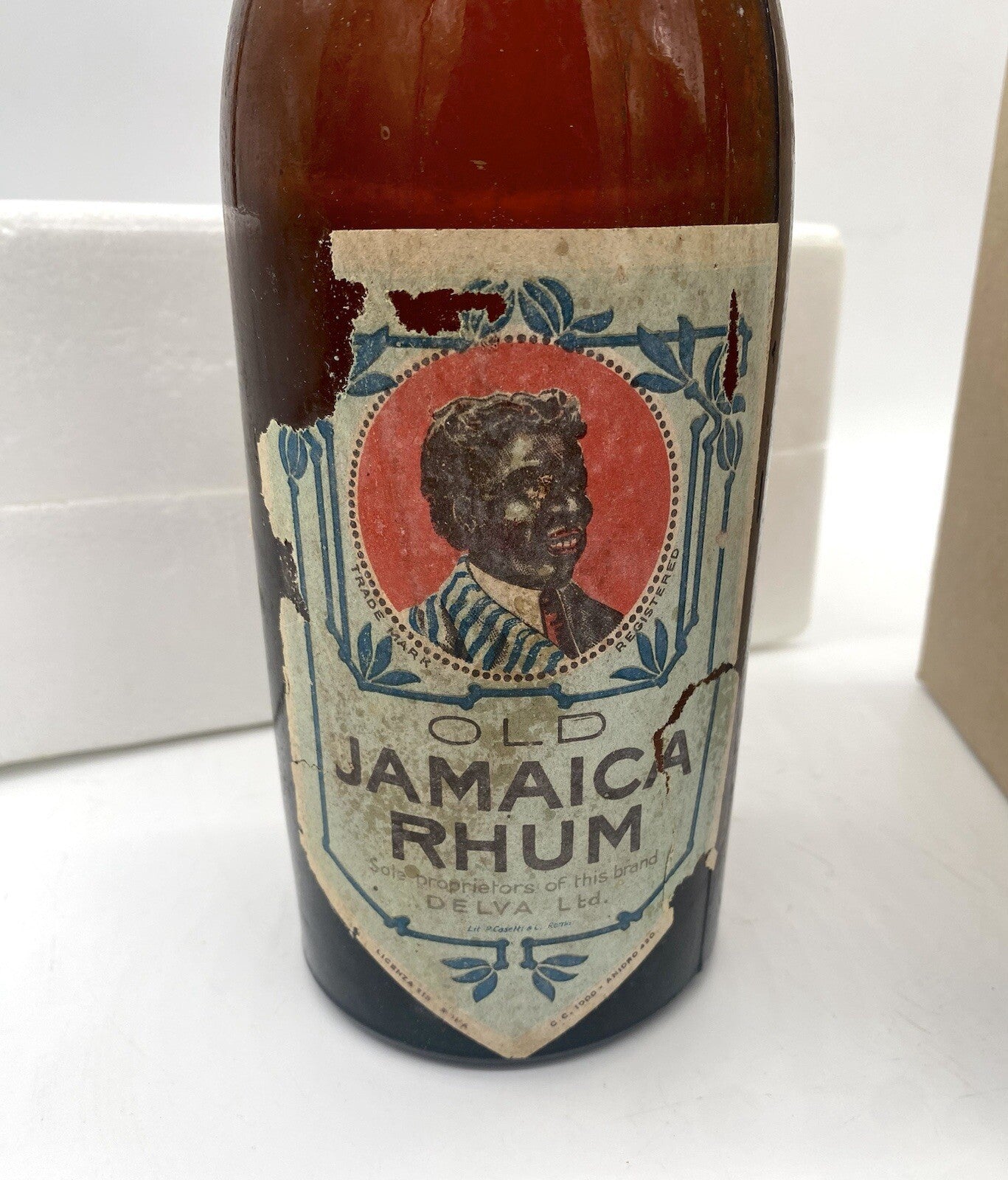 Rum Jamaica Old Rhum Firma Delva Erwin Rommel Schnaps Afrikakorps 1942