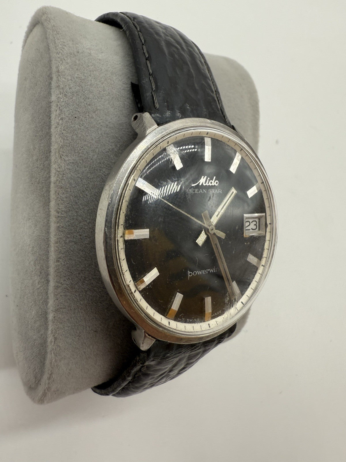 MIDO OCEAN STAR POWERWIND HERREN UHR VINTAGE ARMBANDUHR 5007