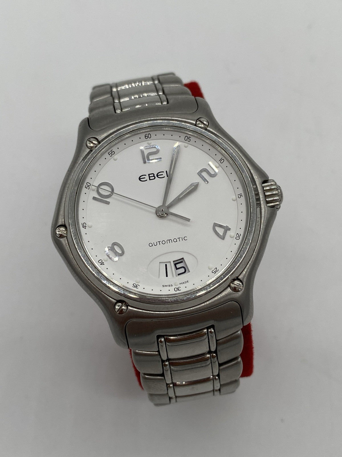 EBEL 1911 AUTOMATIK HERRENUHR MIT GROPDATUM ELEGANT