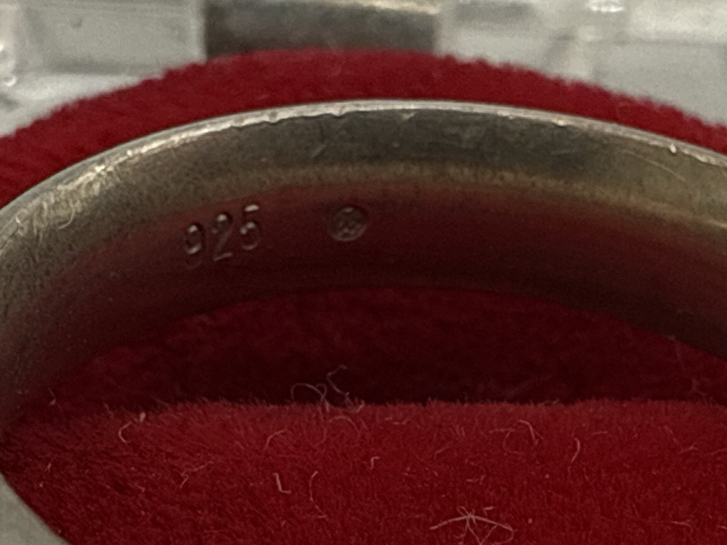 VINTAGE BANDRING 925 SILBER RING GR.64