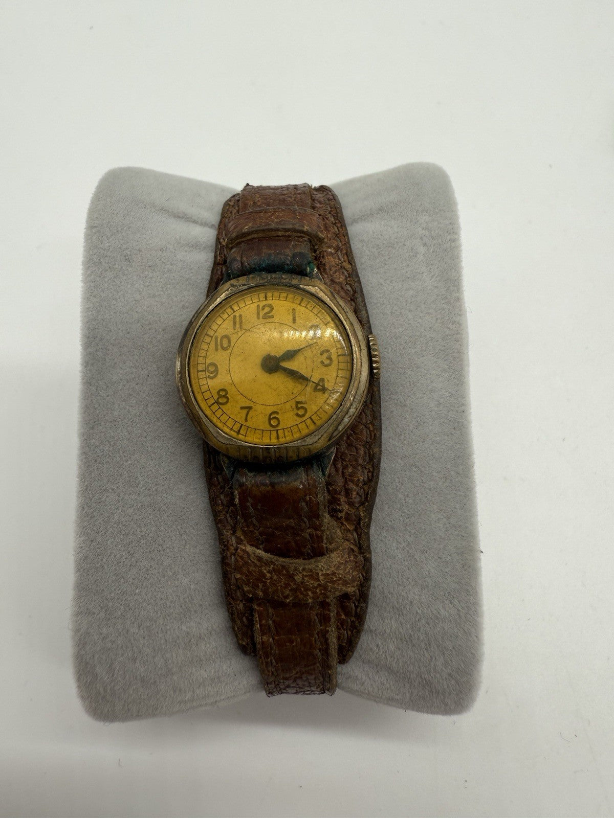 VINTAGE GOLD-PLATED DAMENUHR ARMBANDUHR GERMANY