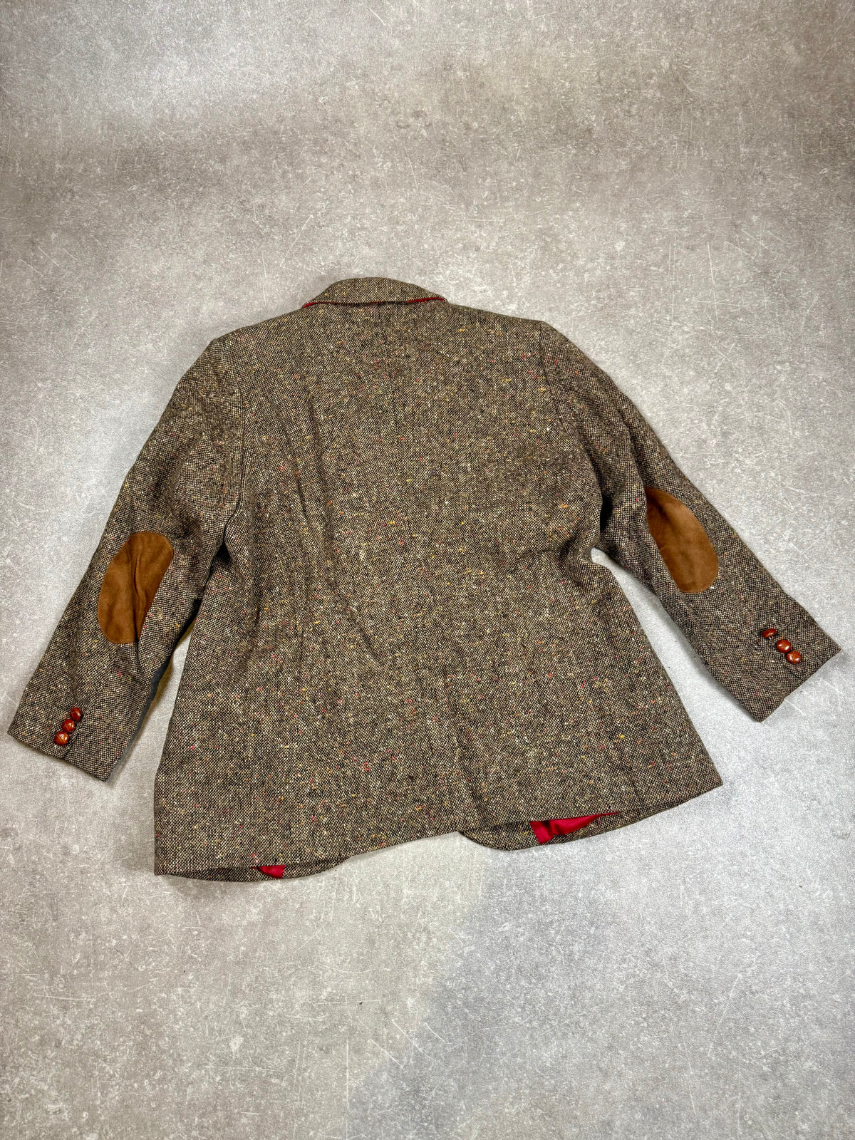 Vintage Charles Robertson Harris Tweed Blazer Gr. 44 – 100% Schurwolle Irland