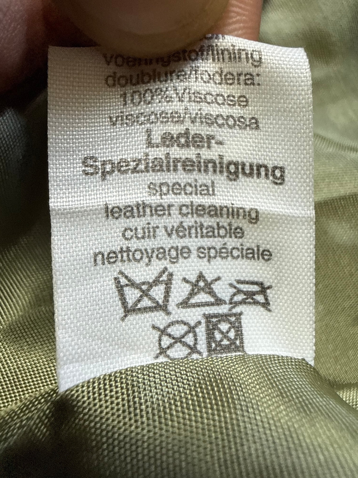 Alba Moda Trachten Lederjacke Gr. 40 Dunkelgrün Wildleder Stickerei Vintage