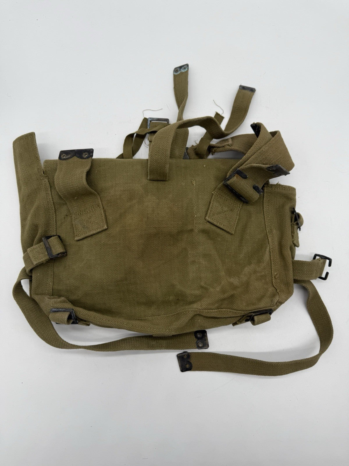 VINTAGE RUCKSACK GRIECHISCHE ARMEE MILITARIA 40/50ER JAHRE M37