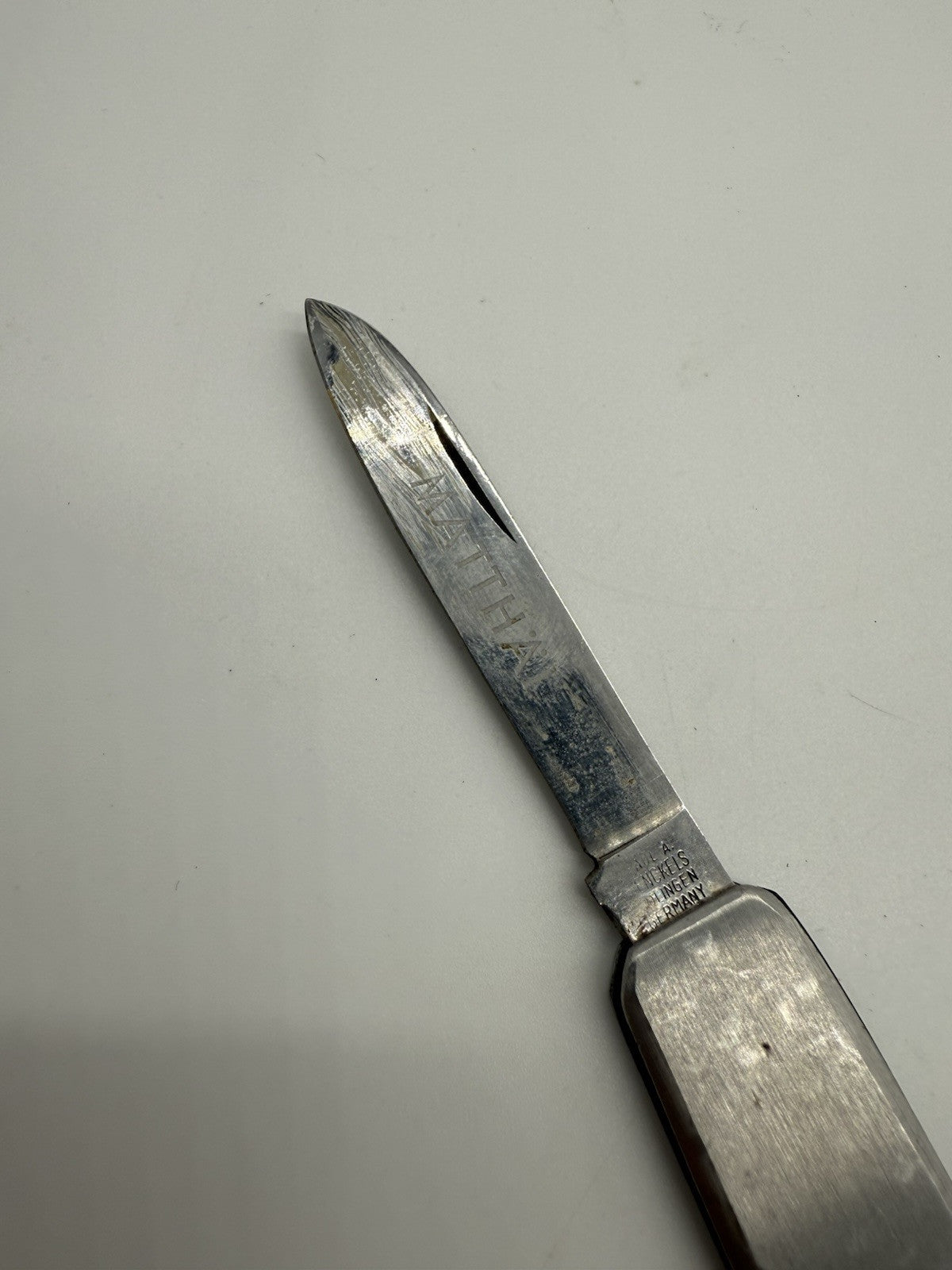 K25B126- ORIGINAL ALTES TASCHENMESSER J.A HENCKELS SOLINGEN VINTAGE MESSER
