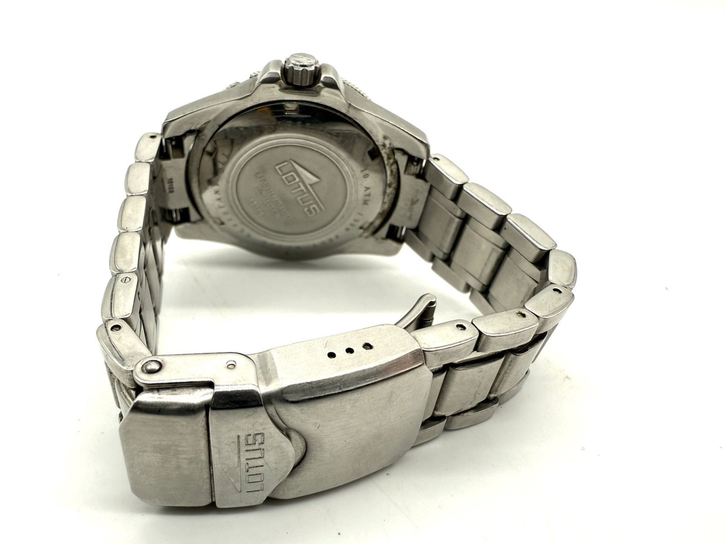 HERRENARMBANDUHR LOTUS SUB GMT QUARTZ EDELSTAHL LÄUFT