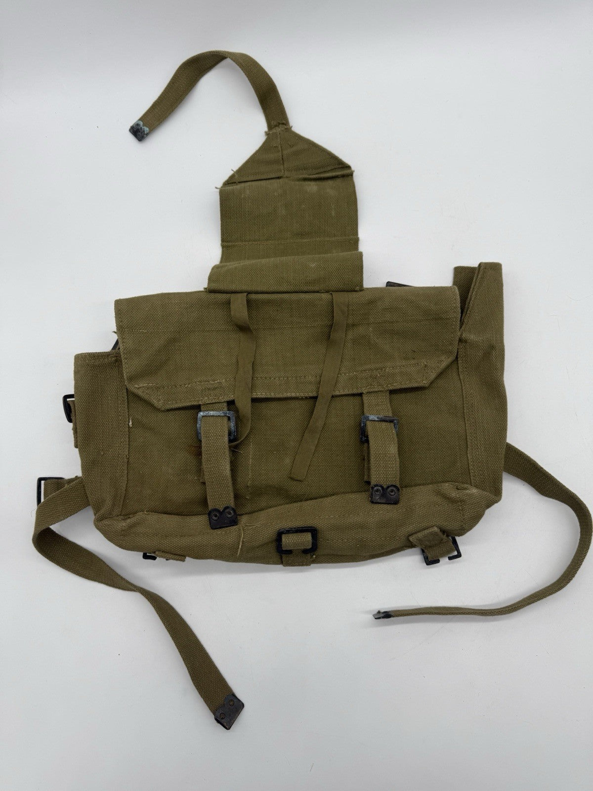 VINTAGE RUCKSACK GRIECHISCHE ARMEE MILITARIA 40/50ER JAHRE M37