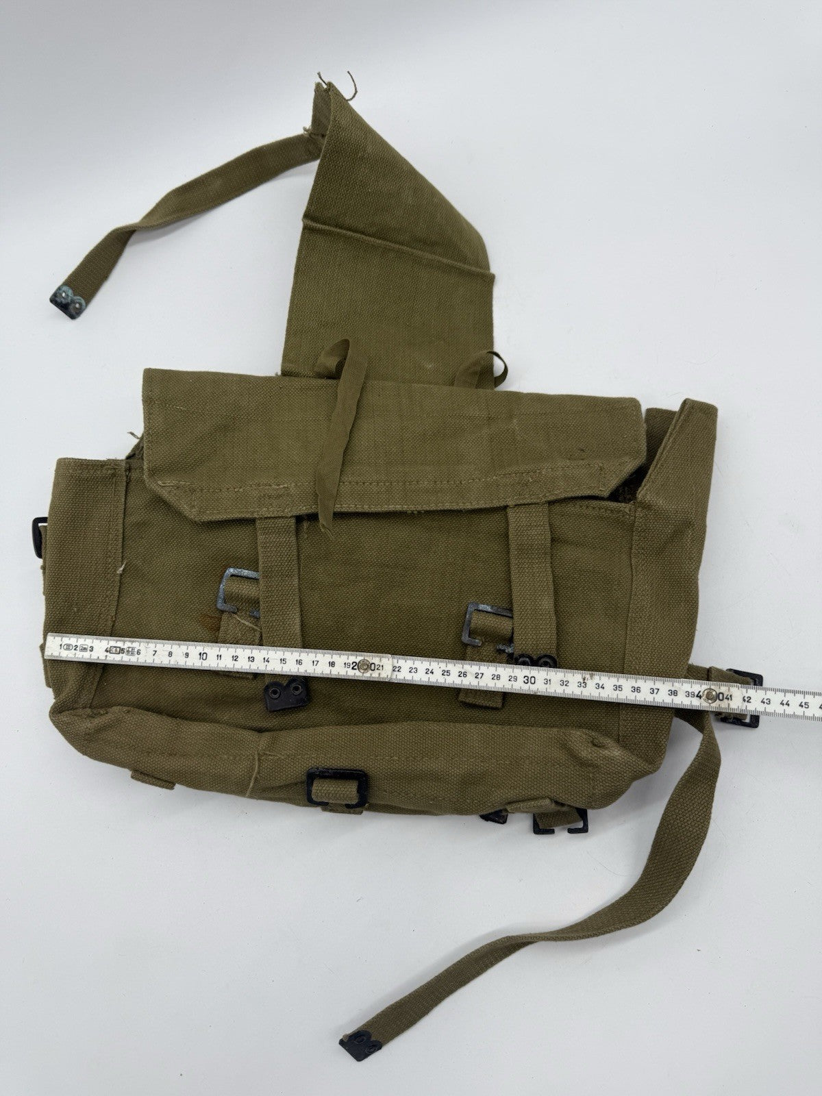 VINTAGE RUCKSACK GRIECHISCHE ARMEE MILITARIA 40/50ER JAHRE M37