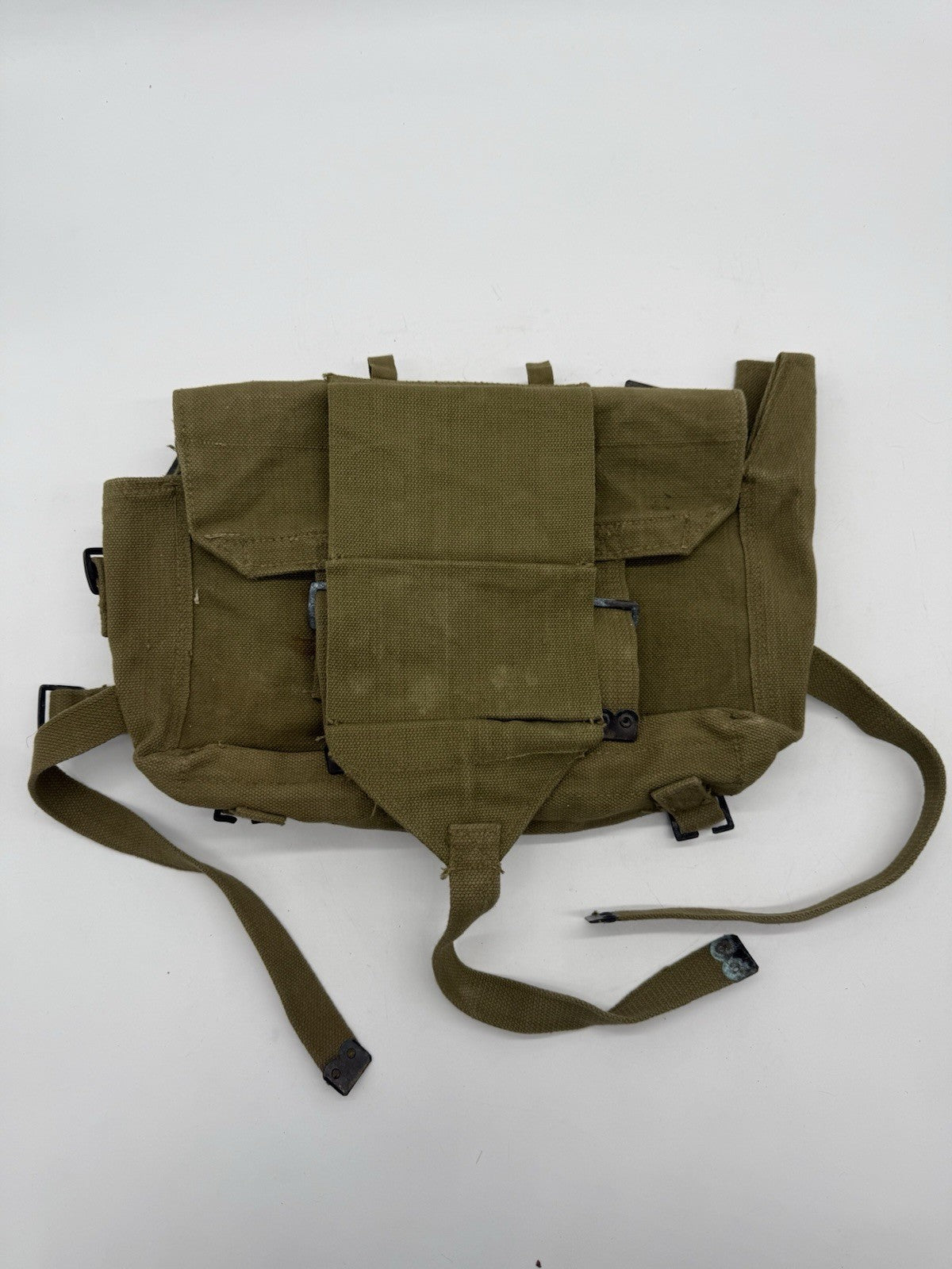 VINTAGE RUCKSACK GRIECHISCHE ARMEE MILITARIA 40/50ER JAHRE M37
