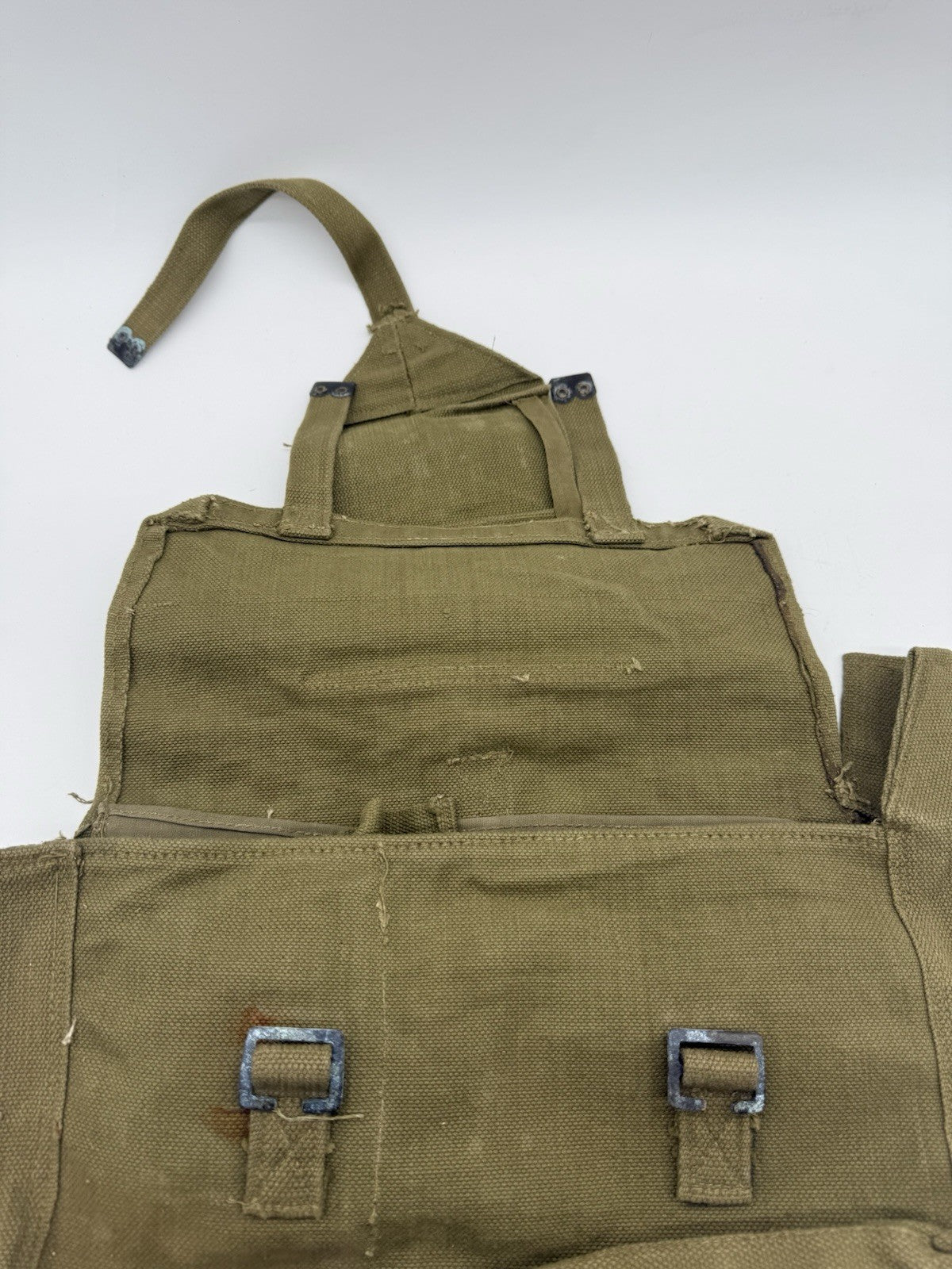 VINTAGE RUCKSACK GRIECHISCHE ARMEE MILITARIA 40/50ER JAHRE M37
