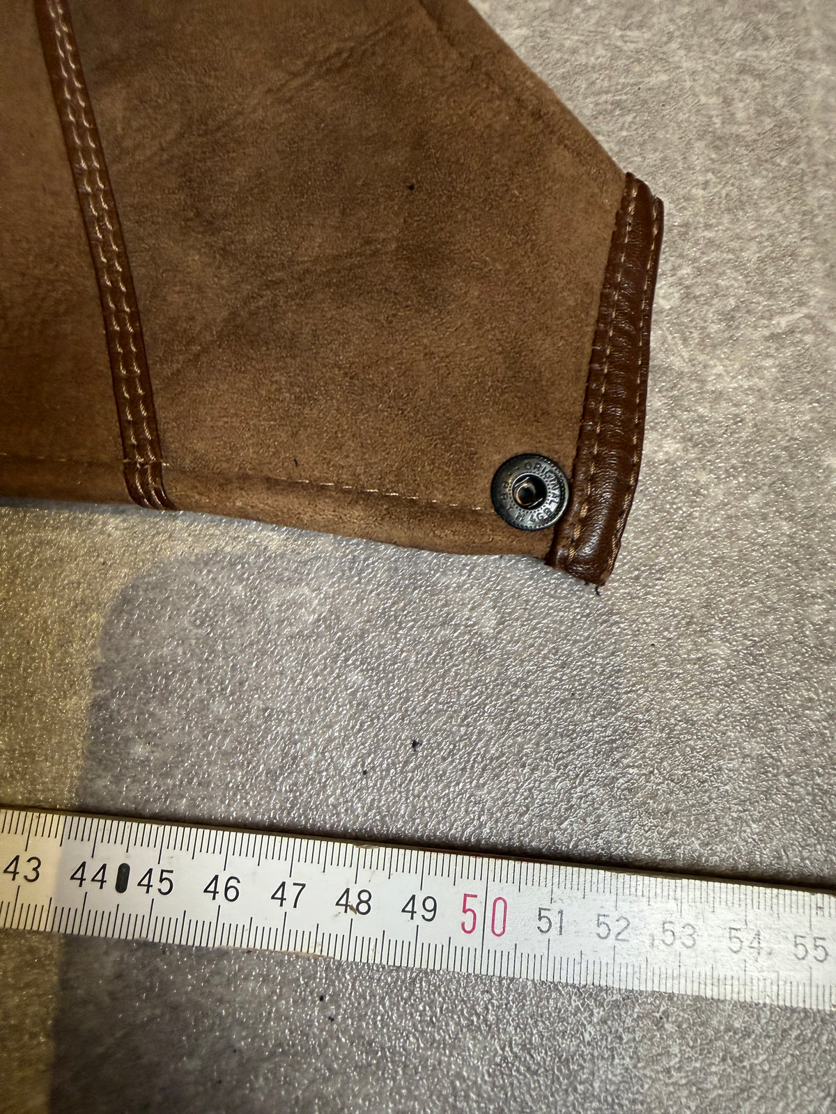 Vintage Lammfell Kapuze Echtfell Shearling Braun Leder Pelzkapuze Abnehmbare Winter Kapuze Unisex