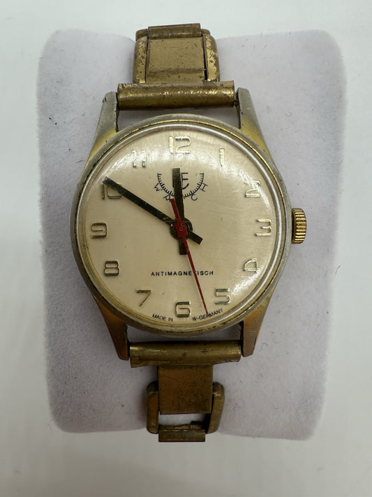 VINTAGE RE WATCH, ANTIMAGENTISCH,  HANDAUFZUG, LÄUFT