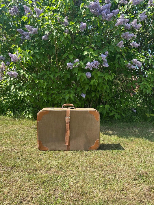 VINTAGE REISEKOFFER RETRO 50er JAHRE HARDCASE TASCHE OLDTIMER