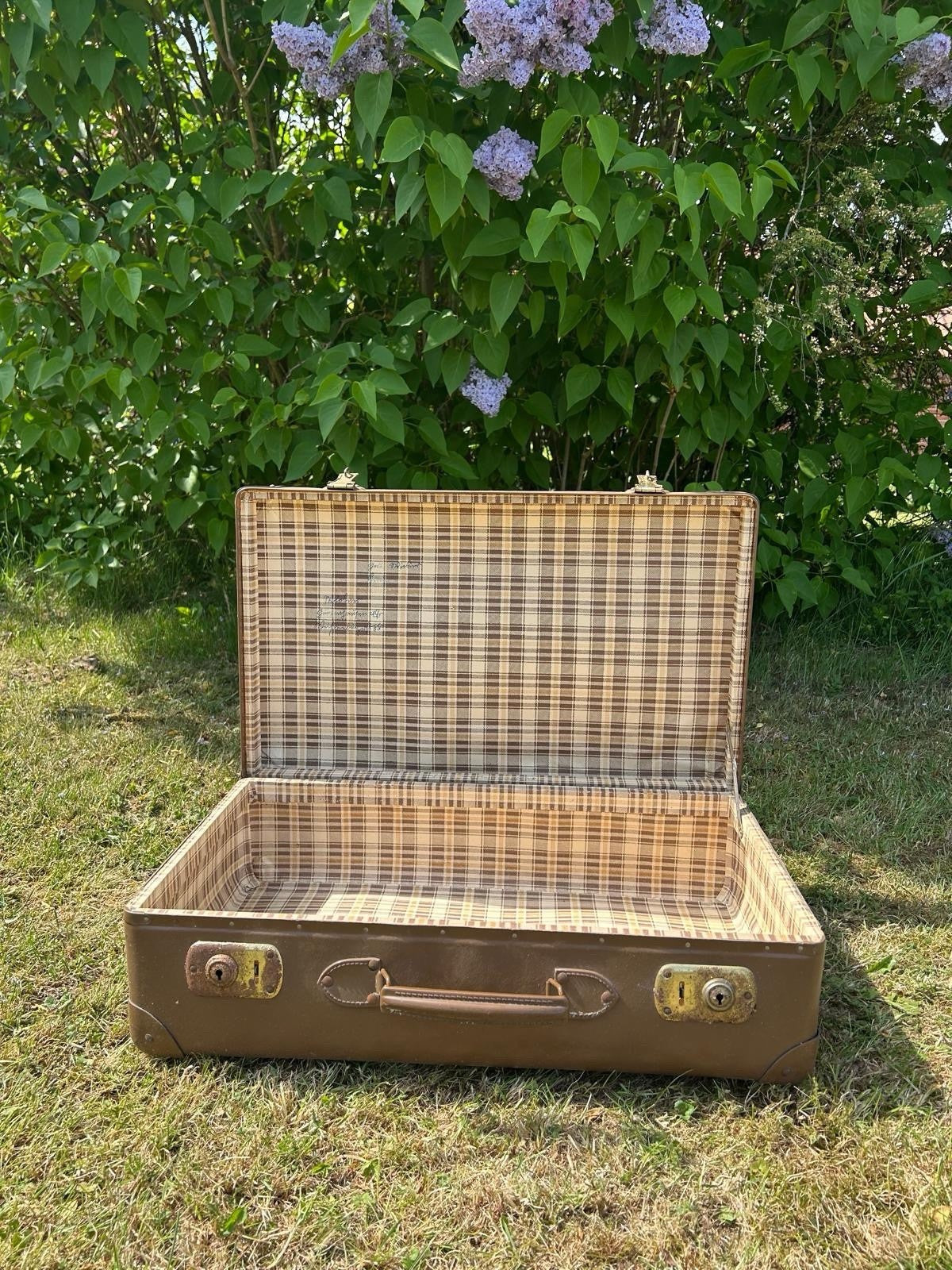 VINTAGE REISEKOFFER RETRO 60er HARDCASE TASCHE OLDTIMER