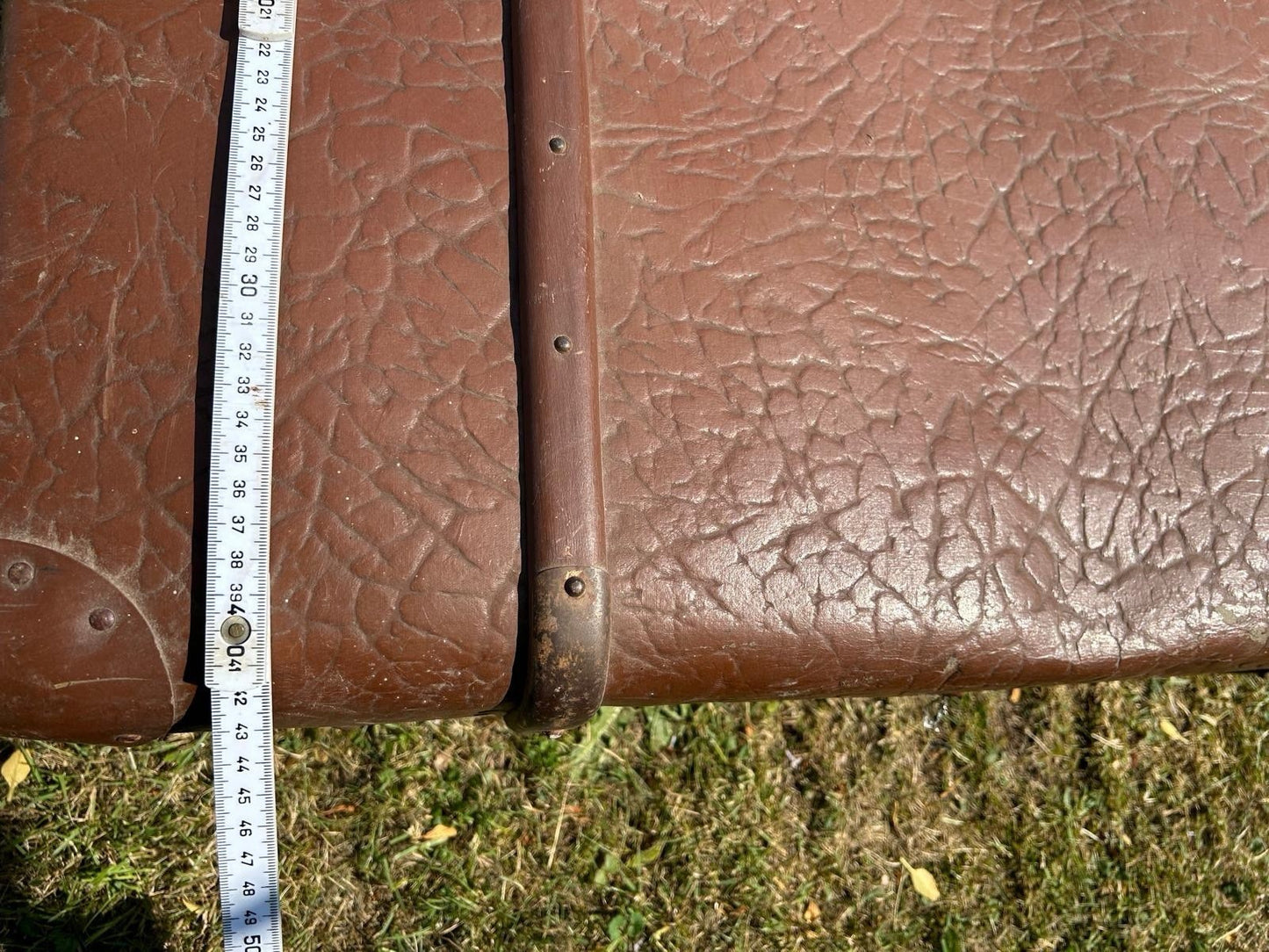 VINTAGE REISEKOFFER 50er JAHRE HARDCASE TASCHE OLDTIMER