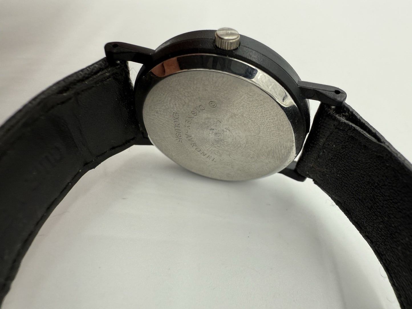VINTAGE MICKEY MOUSE ARMBANDUHR AVRONEL QUARZ UHR LÄUFT