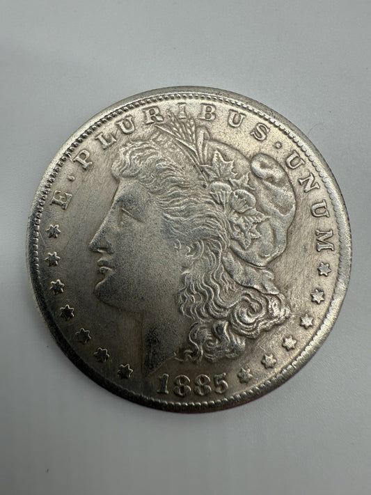 USA ONE DOLLAR 1885 US SILBERMÜNZE BULLION