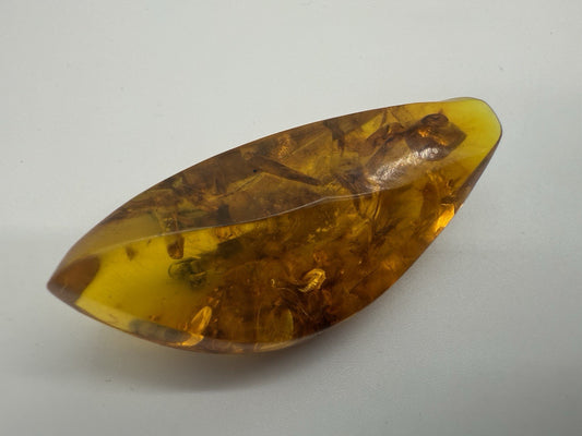 BERNSTEIN BROSCHE ECHT BERNSTEIN SCHMUCK VINTAGE
