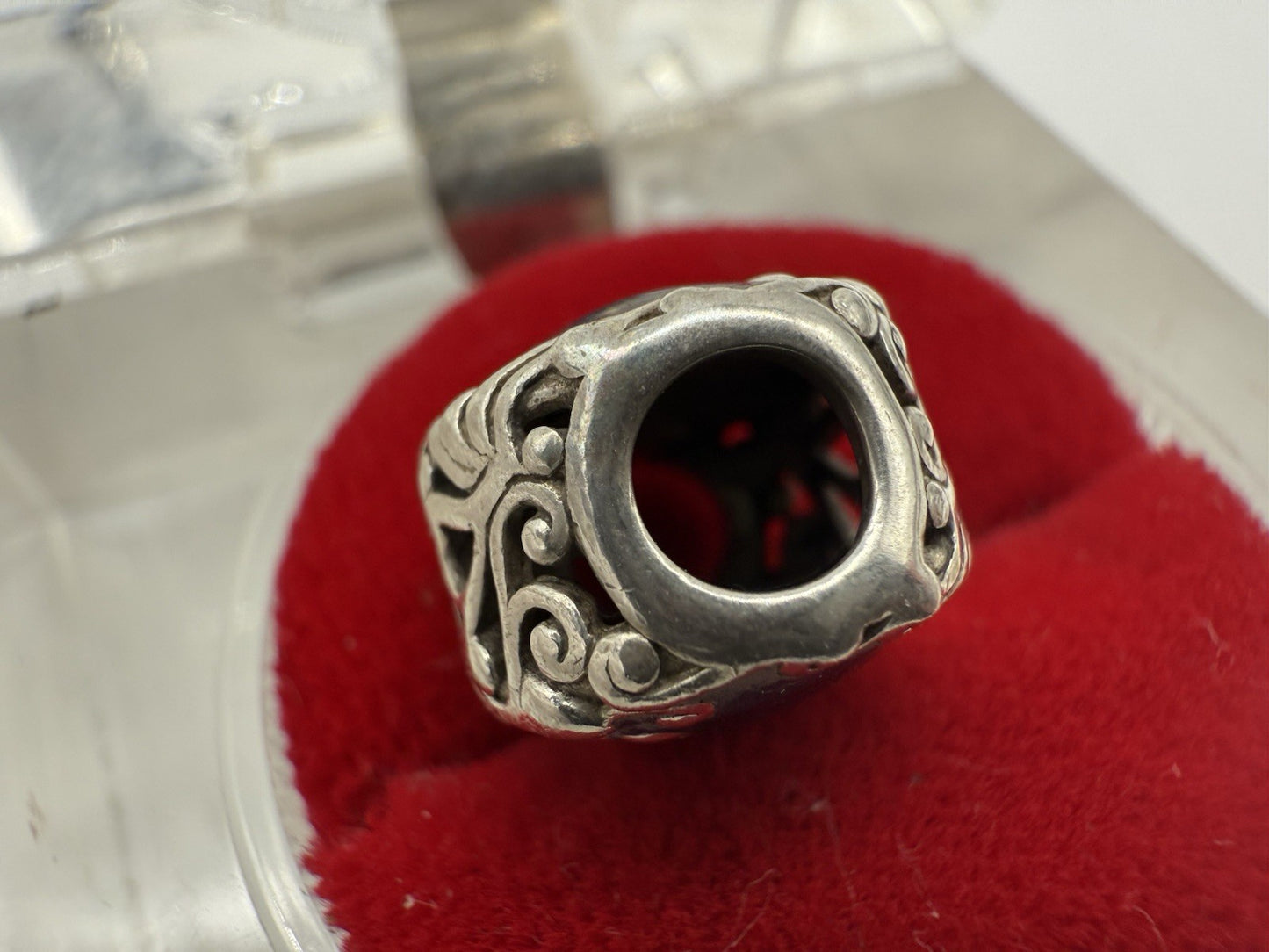 PANDORA CHARM S925 ALE STERLING SILBER VIOLET ANHÄNGER