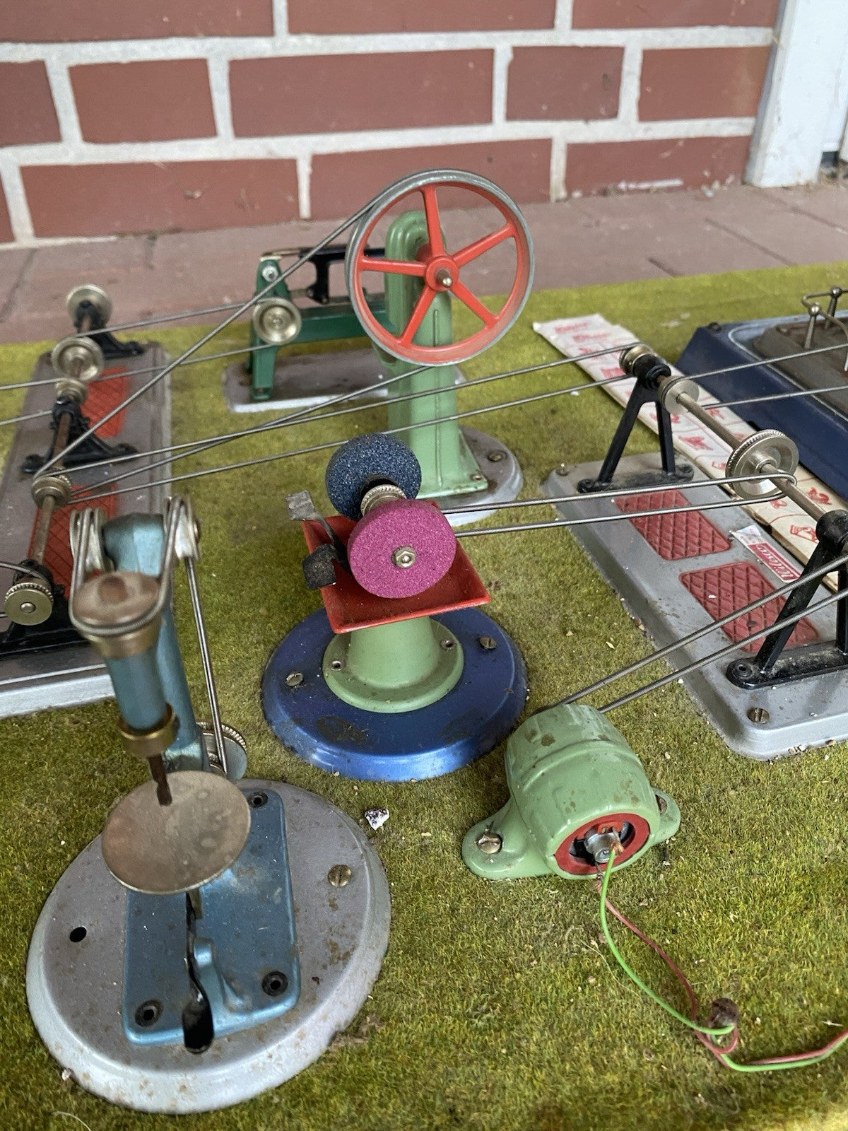 VINTAGE DAMPFMASCHINE WILESCO MIT VIEL ZUBEHÖR