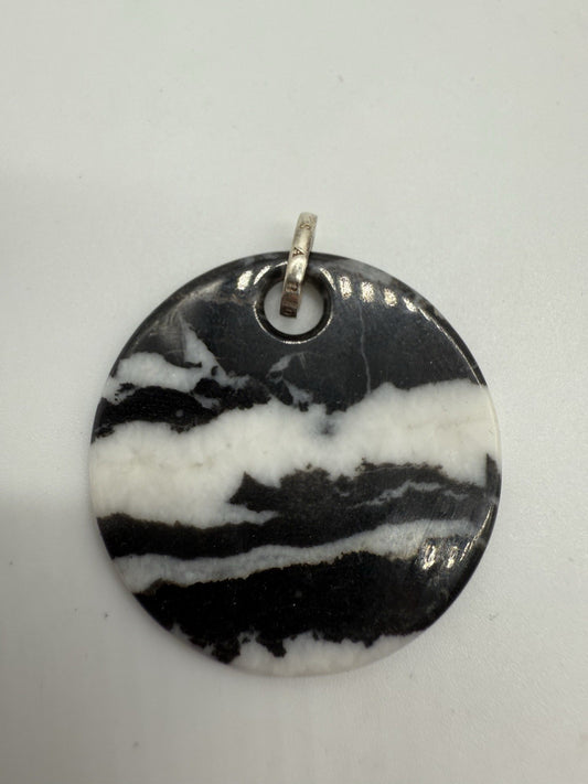 THOMAS SABO GROßE ZEBRAJASPIS SCHEIBE ANHÄNGER