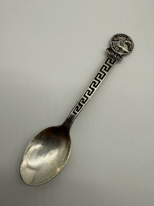 VINTAGE 800 SILBER SOUVENIR LÖFFEL - GRIECHENLAND, ATHEN