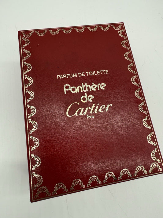 VINTAGE PANTHÉRE DE CARTIER OVP ETUI VERPACKUNG LEER