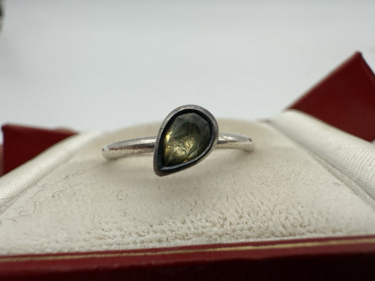 HANS HENRIK NYGAARD DÄNISCHER 925 STERLING SILBER RING. GRÖßE: 58