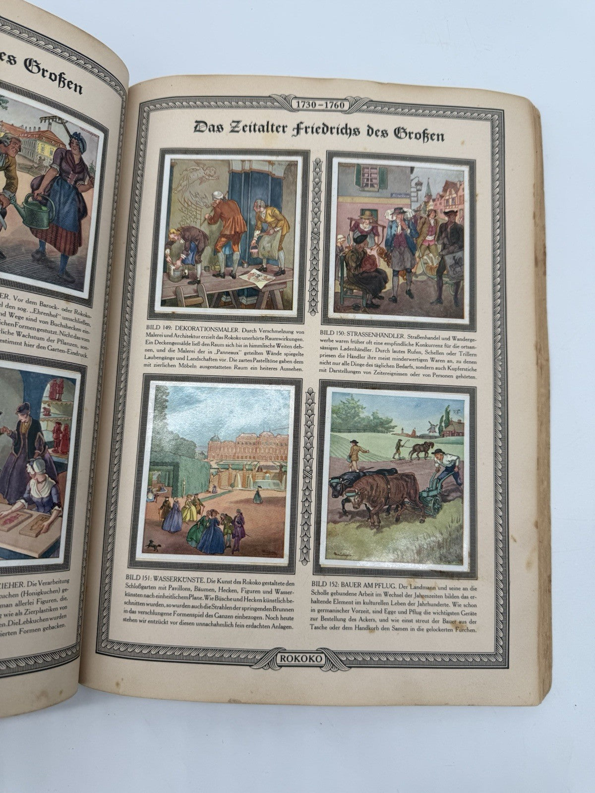 DEUTSCHE KULTURBILDER - DEUTSCHES LEBEN IN 5 JARHUNDERTEN 1936