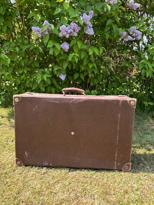 VINTAGE REISEKOFFER  50er JAHRE HARDCASE TASCHE OLDTIMER