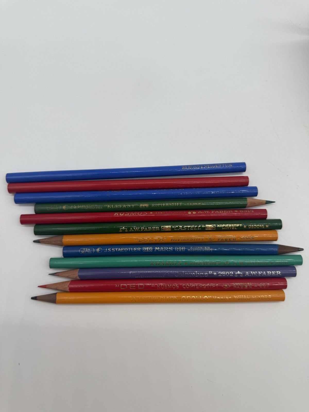 VINTAGE A.W FABER CASTELL 9100 FEINSTE UND BESTE KOPIERSTIFTE TOP ZUSTAND