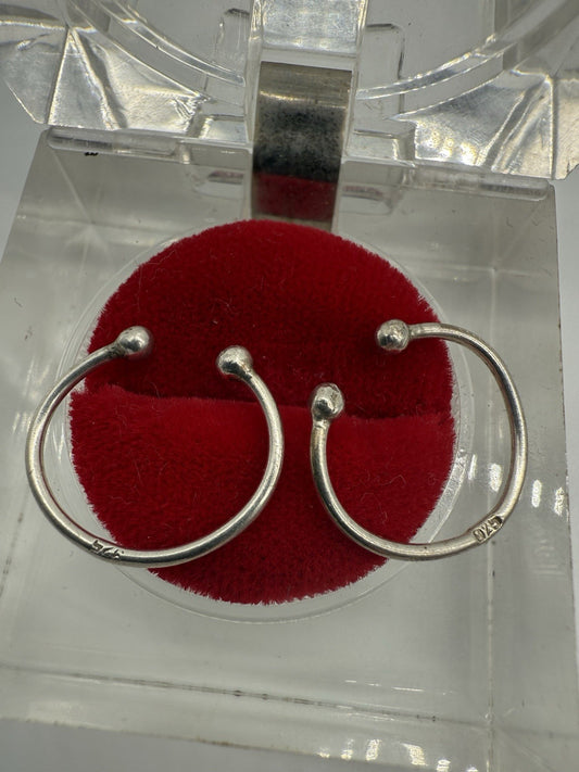 VINTAGE NASENRING 925 STERLING SILBER RING