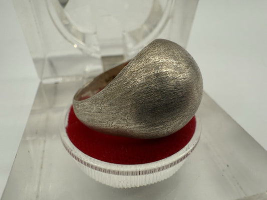 VINTAGE 925 SILBER RING KUGEL BOMBAY RING GR.58