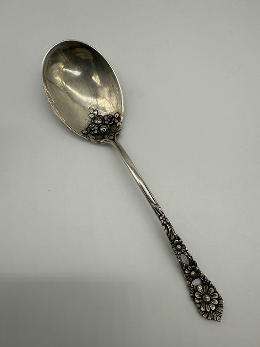 800 SILBER HILDESHEIMER ROSE SAHNELÖFFEL BESTECK TAFELSILBER ANTIK