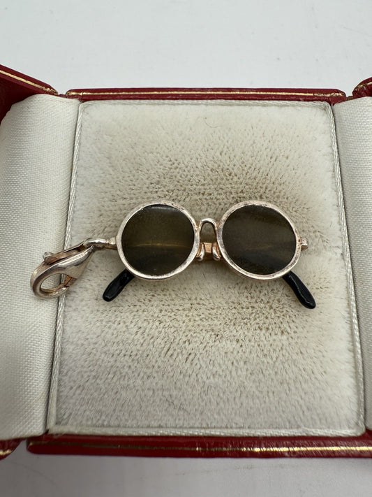 THOMAS SABO SONNENBRILLE CHARM ANHÄNGER 925 STERLING SILBER