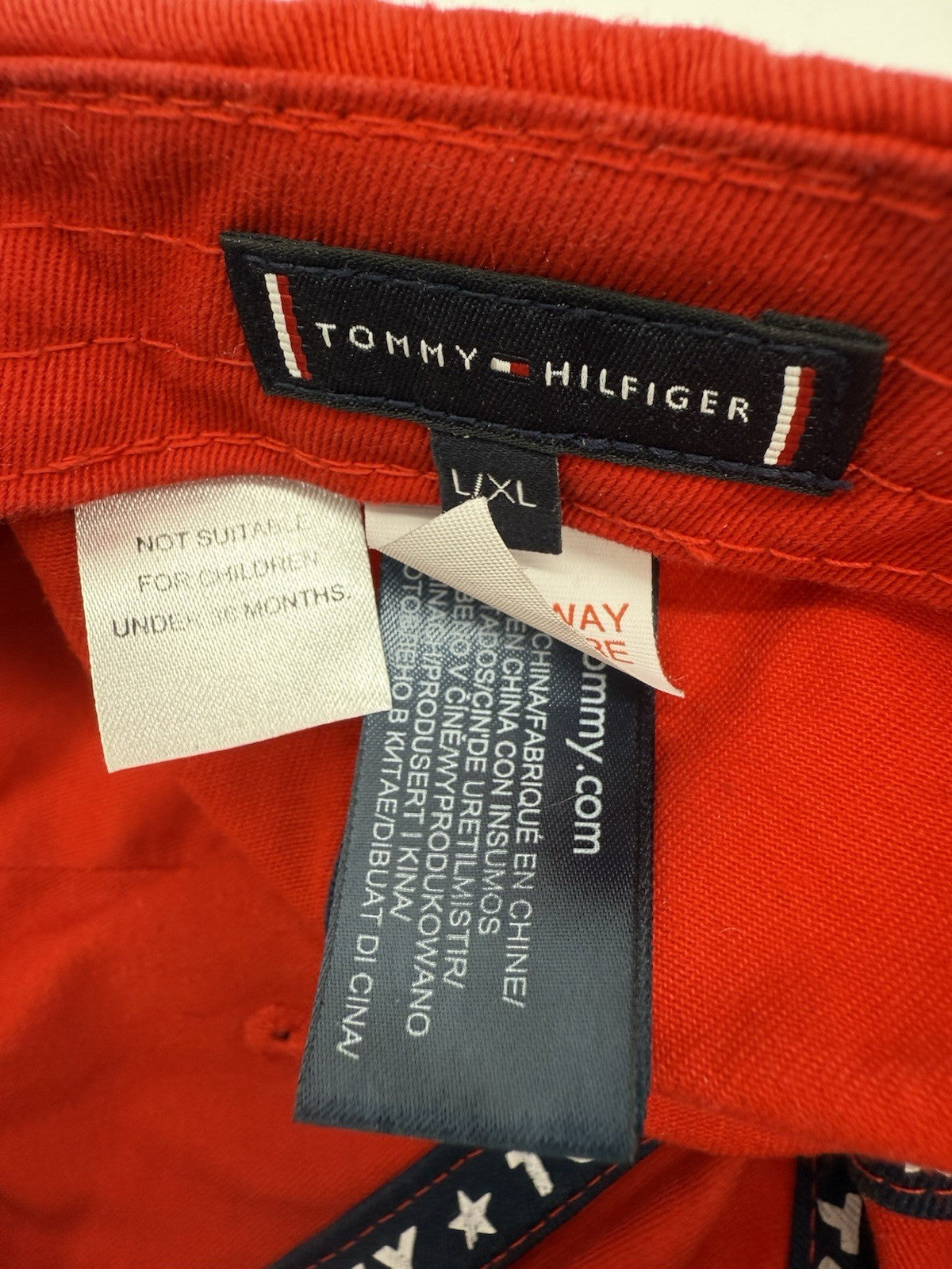 TOMMY HILFIGER HUT/MÜTZE KOPFBEDECKUNG ROT