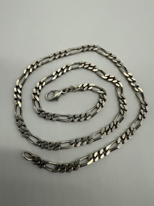 VINTAGE 925 SILBER FIGARO KETTE 27g 52cm