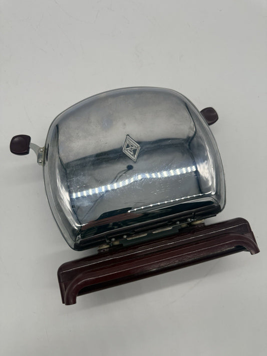 ALTER TOASTER EDELSTAHL 50er JAHRE PROMETHEUS
