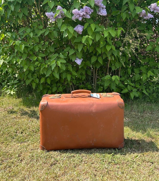 VINTAGE REISEKOFFER RETRO 60er HARDCASE TASCHE OLDTIMER
