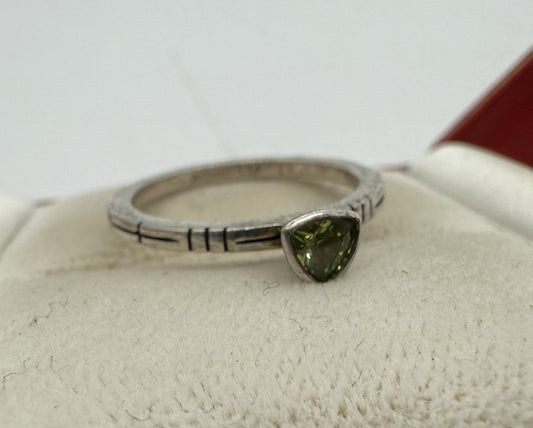 HANS HENRIK NYGAARD DÄNISCHER 925 STERLING SILBER RING. GRÖßE: 56