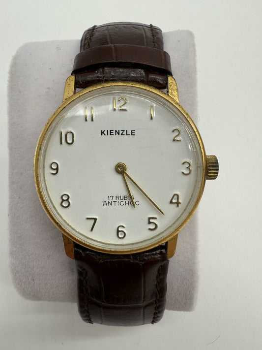 VINTAGE KIENZLE 17 RUBIS ANTICHOC ARMBANDUHR HERREN UHR