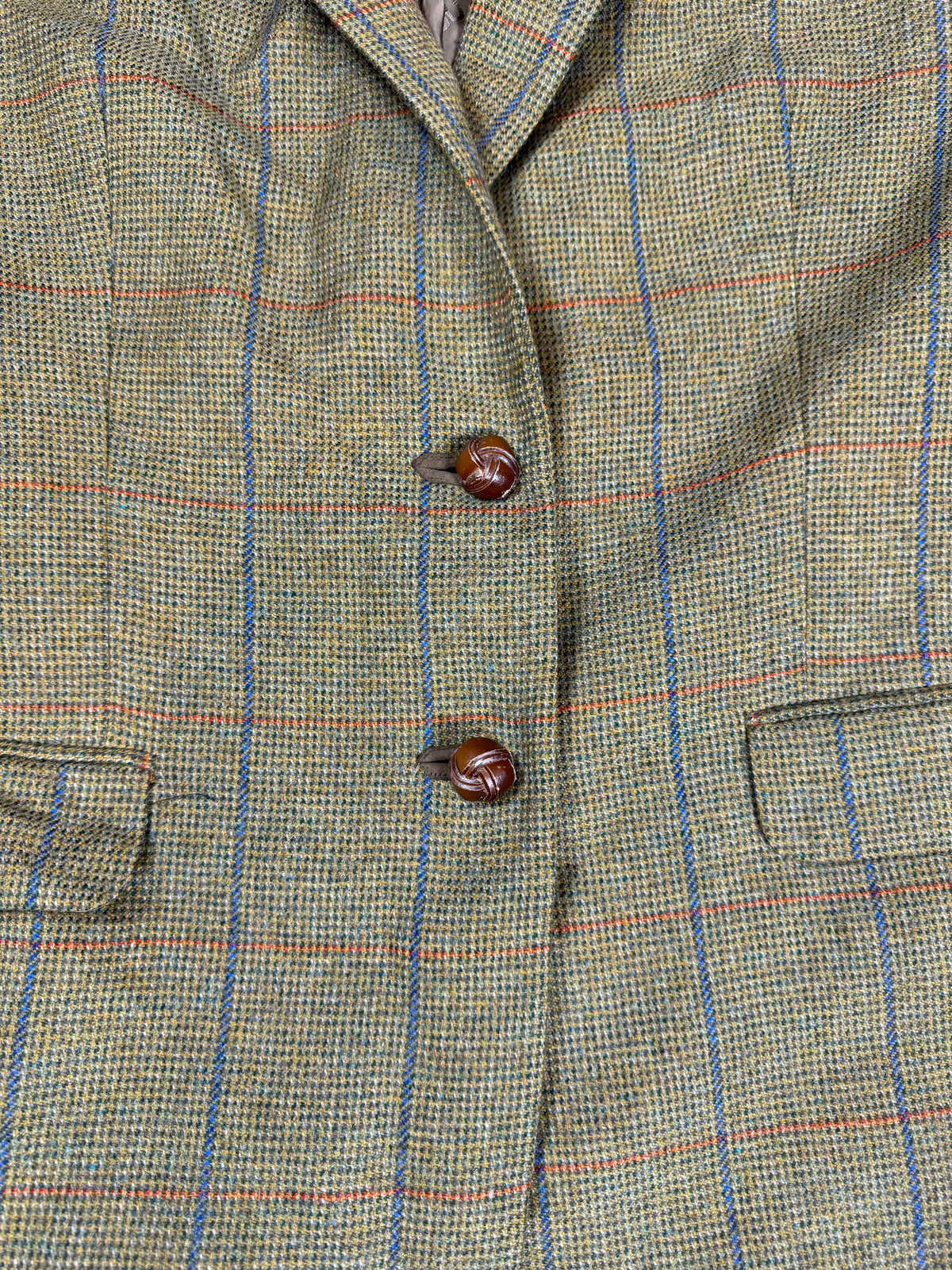 Vintage DAKS Signature Tweed Sakko – Pure New Wool – Made in Great Britain