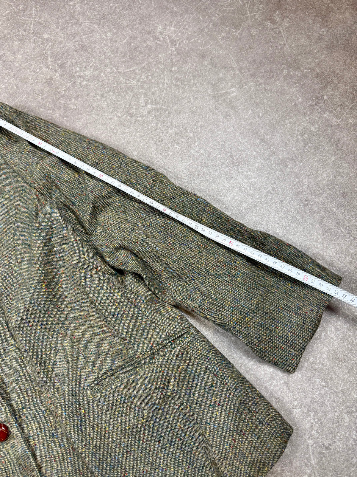 Vintage Donegal Tweed Damen Blazer Gr. 44 – 100% Schurwolle Made in Ireland
