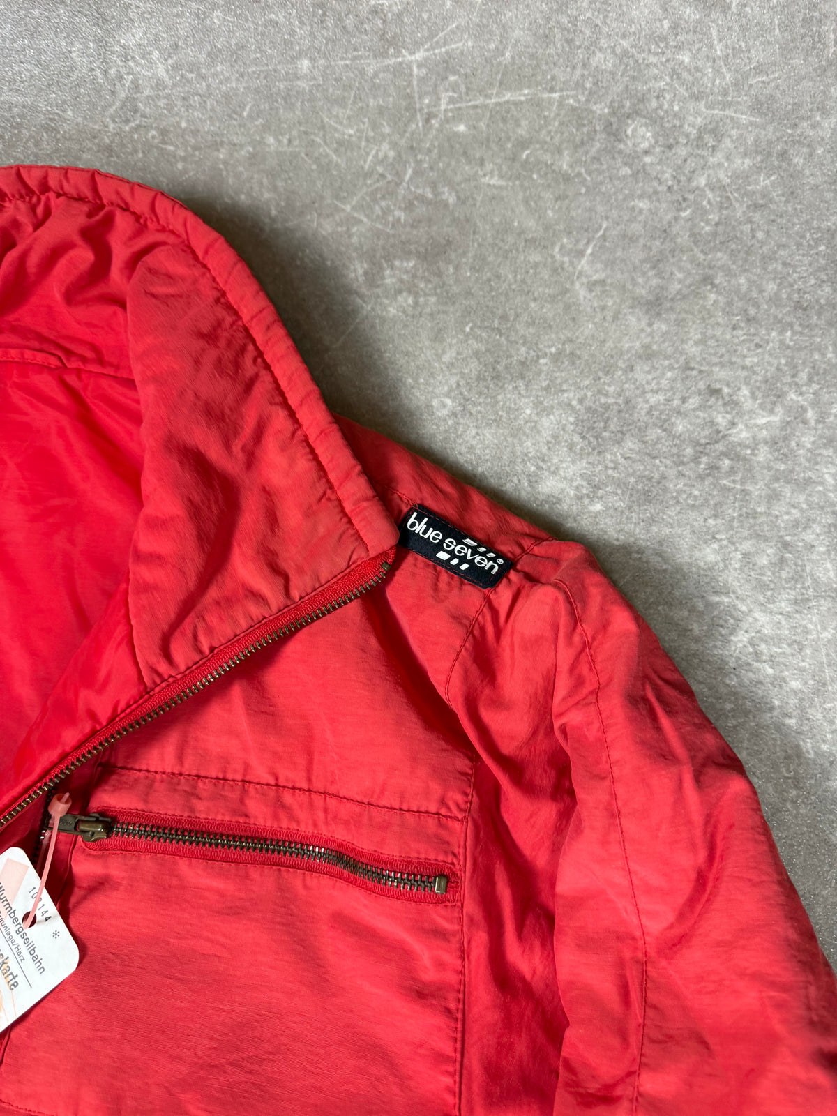 Vintage 80er 90er Ski Overall Rot Einteiler Skianzug Retro Snow Suit