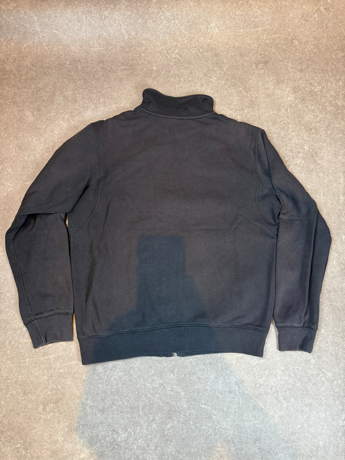 Nike Vintage Y2K Sweatjacke Gr. L Schwarz Full Zip Track Jacket Swoosh