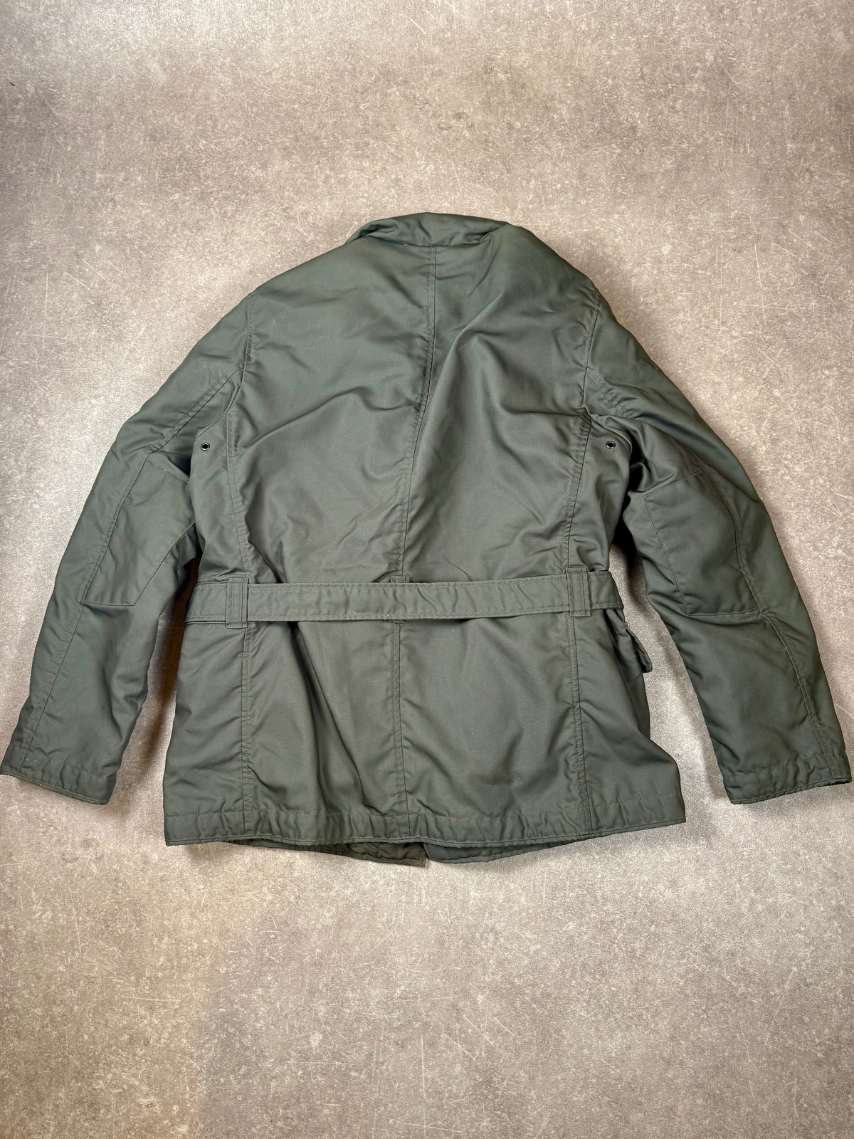 Vintage Strellson Swiss Cross Parka Herren Oliv Military Field Jacket