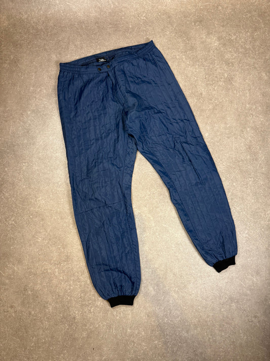 Vintage KANSAS KLIMA Thermohose Herren Gr. 56/58 XL – Nylon Outdoor Hose Blau