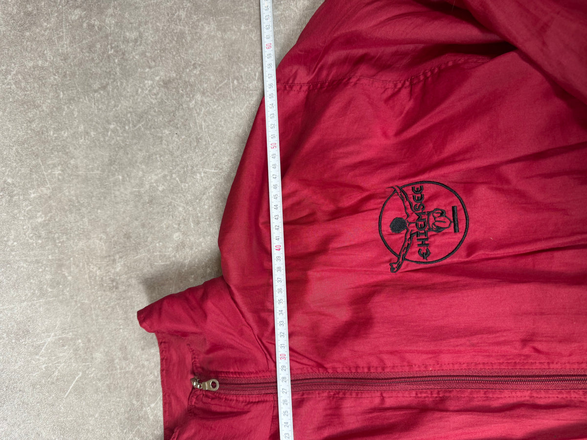 Vintage Chiemsee Windsurfing Trainingsanzug 90er Rot Jacke & Hose Gr. M
