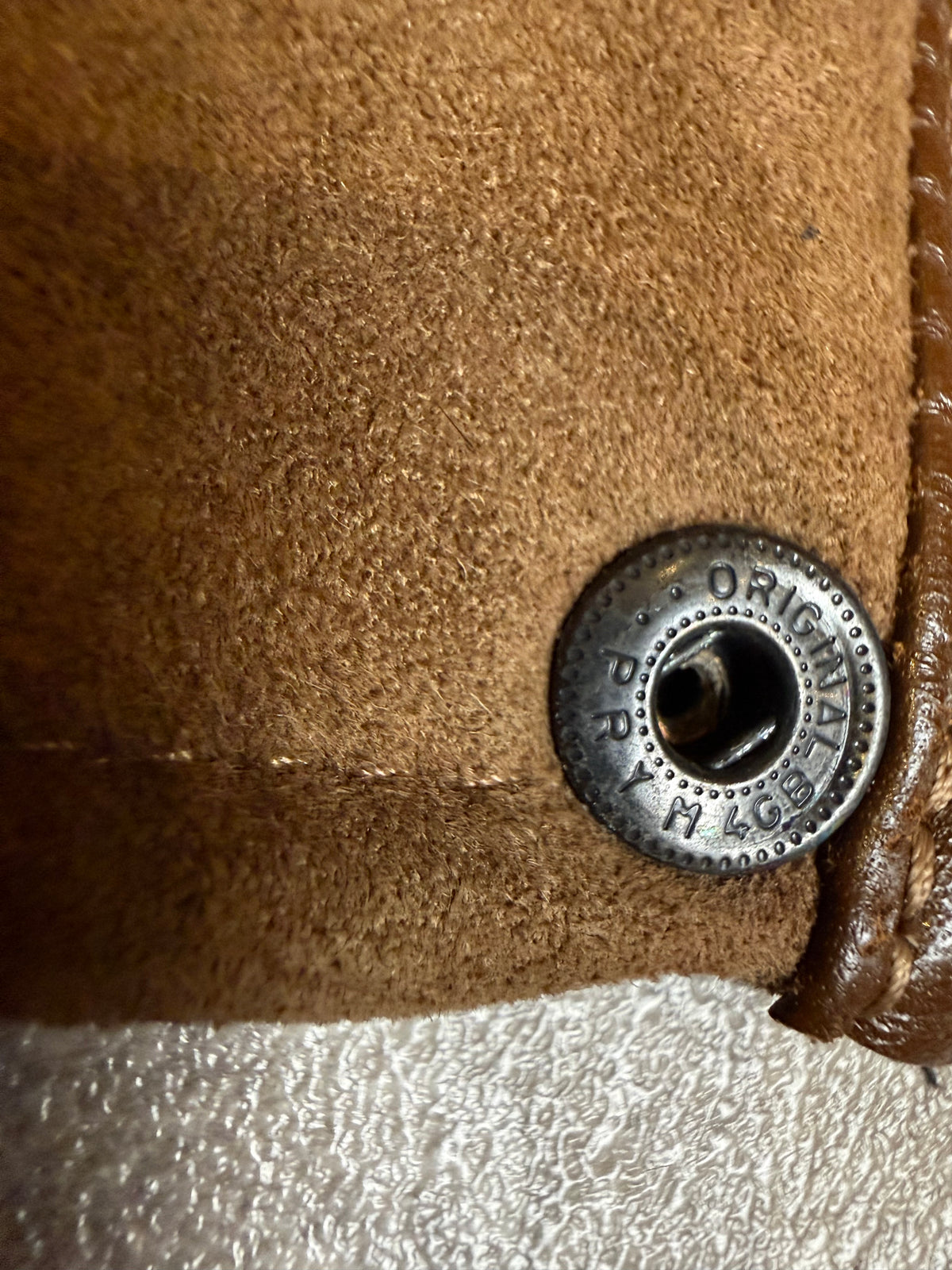 Vintage Lammfell Kapuze Echtfell Shearling Braun Leder Pelzkapuze Abnehmbare Winter Kapuze Unisex